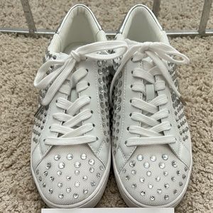 New Michael Kors white sneakers